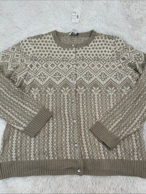 🥕 NWT Christopher & Banks Beaded Cardigan Sweater